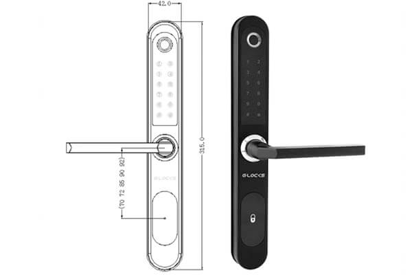 Fechadura Eletrônica AA 200